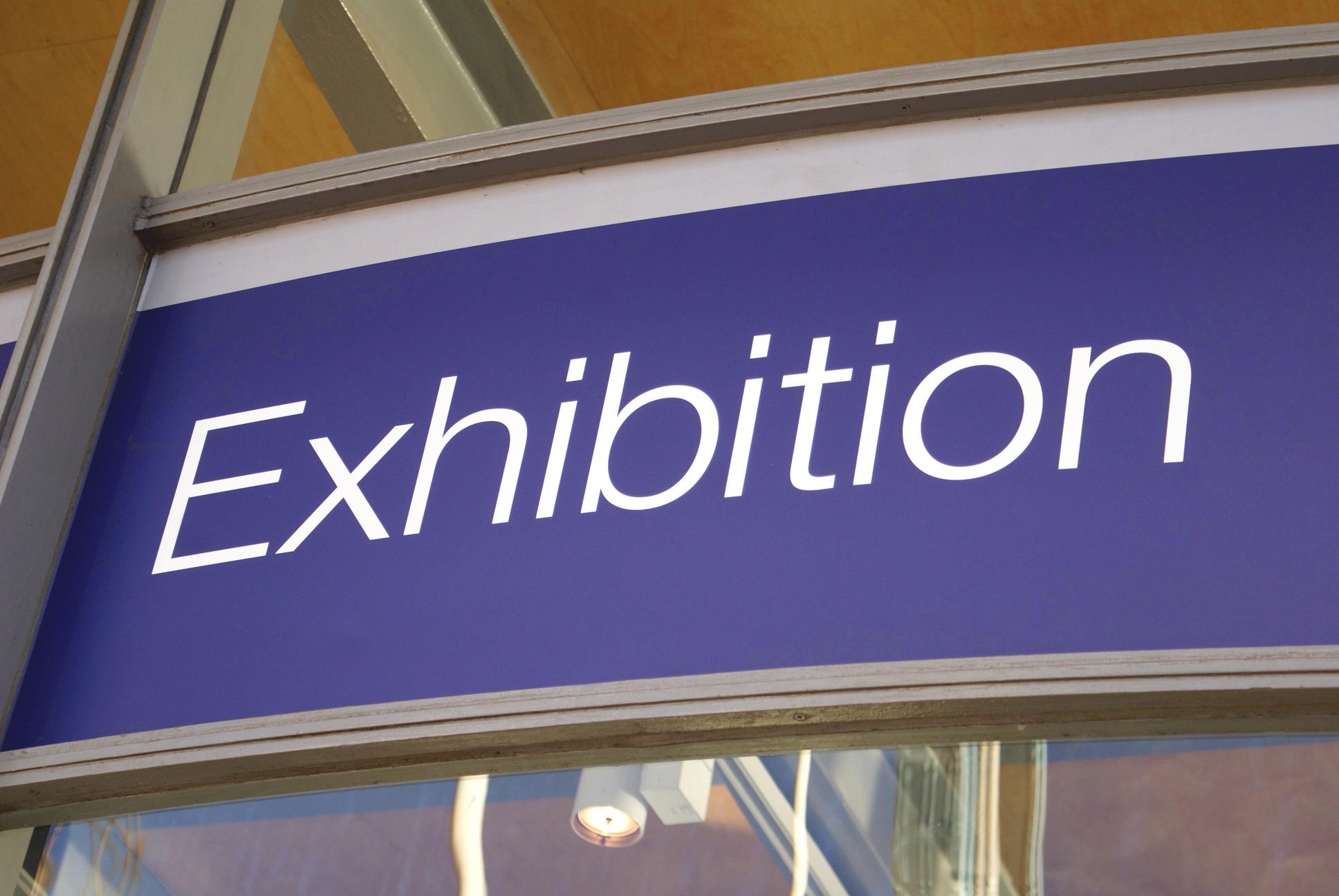 exhibition sign