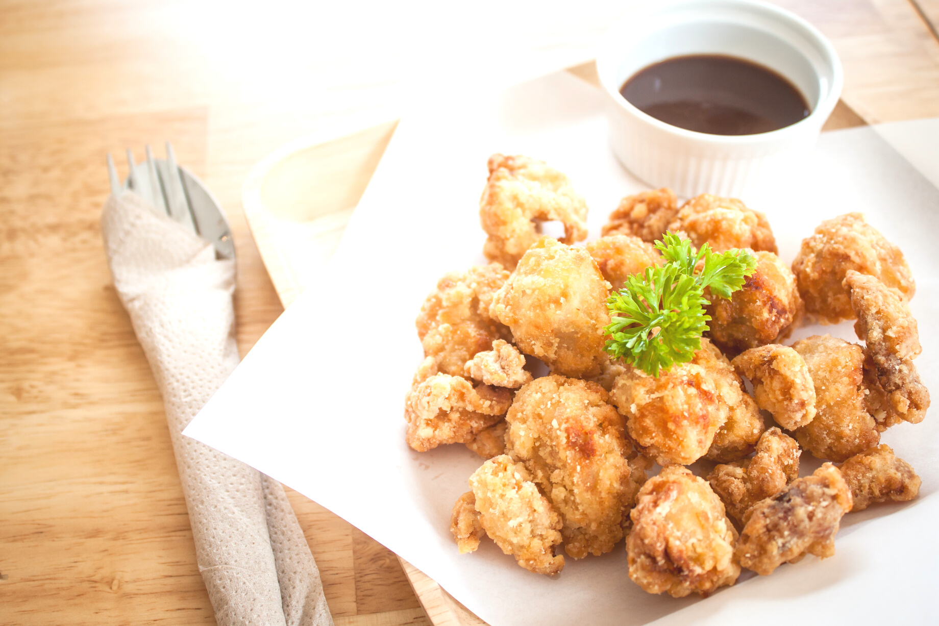 Fried chicken Karaage - Japanese food