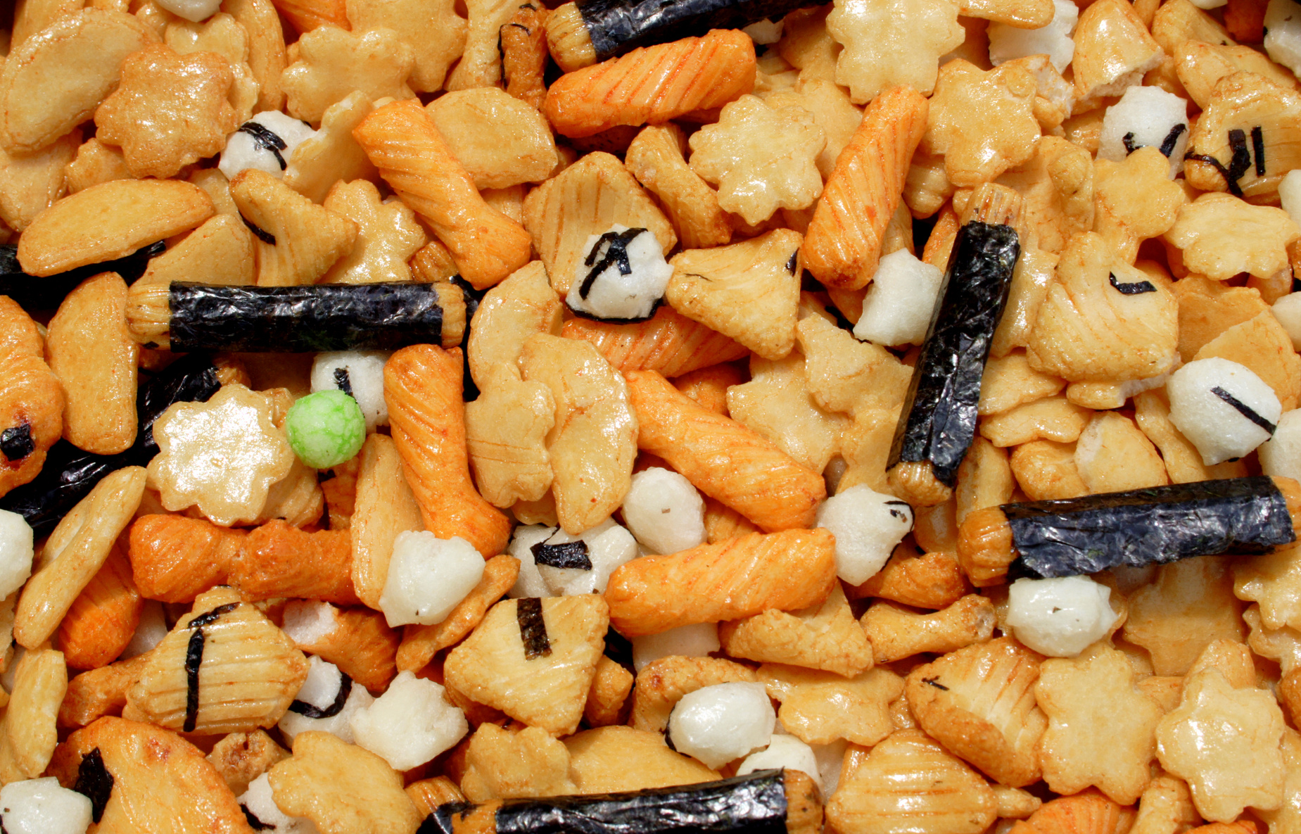 Asian rice crackers